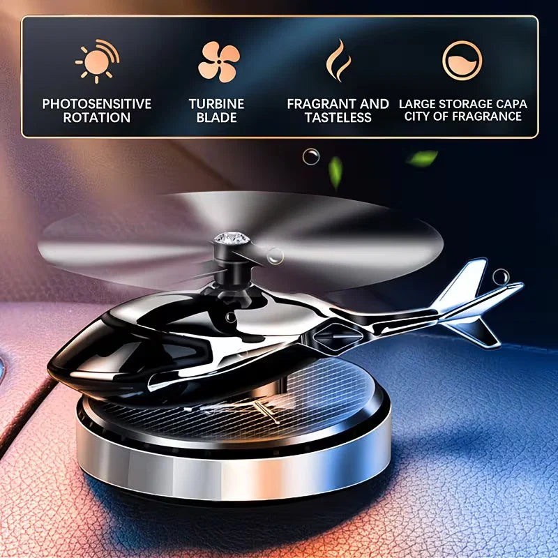 AeroSpin™ Solar Helicopter Car Air Freshener
