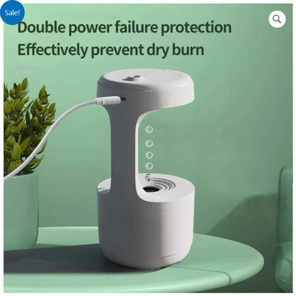 AntiGravity Air Humidifier with LED Clock