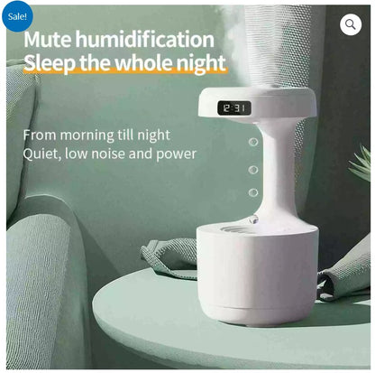 AntiGravity Air Humidifier with LED Clock