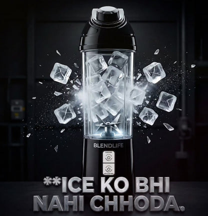 BlendLife Blaze™ Portable Blender (4000mAh Rechargeable)