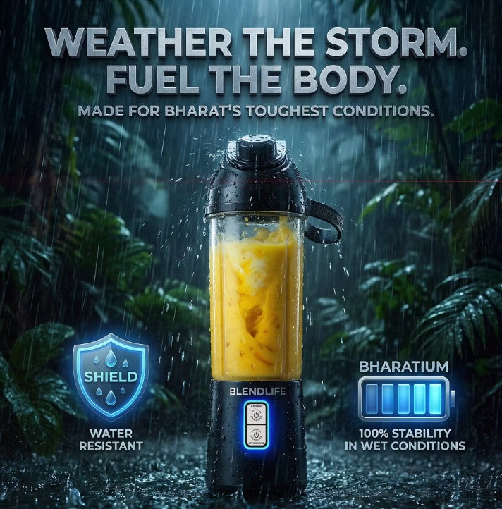 BlendLife Blaze™ Portable Blender (4000mAh Rechargeable)