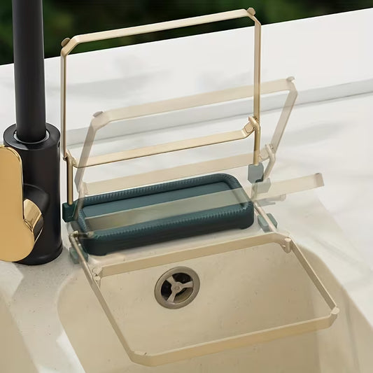 DrainCatch™ Collapsible Sink Strainer Rack