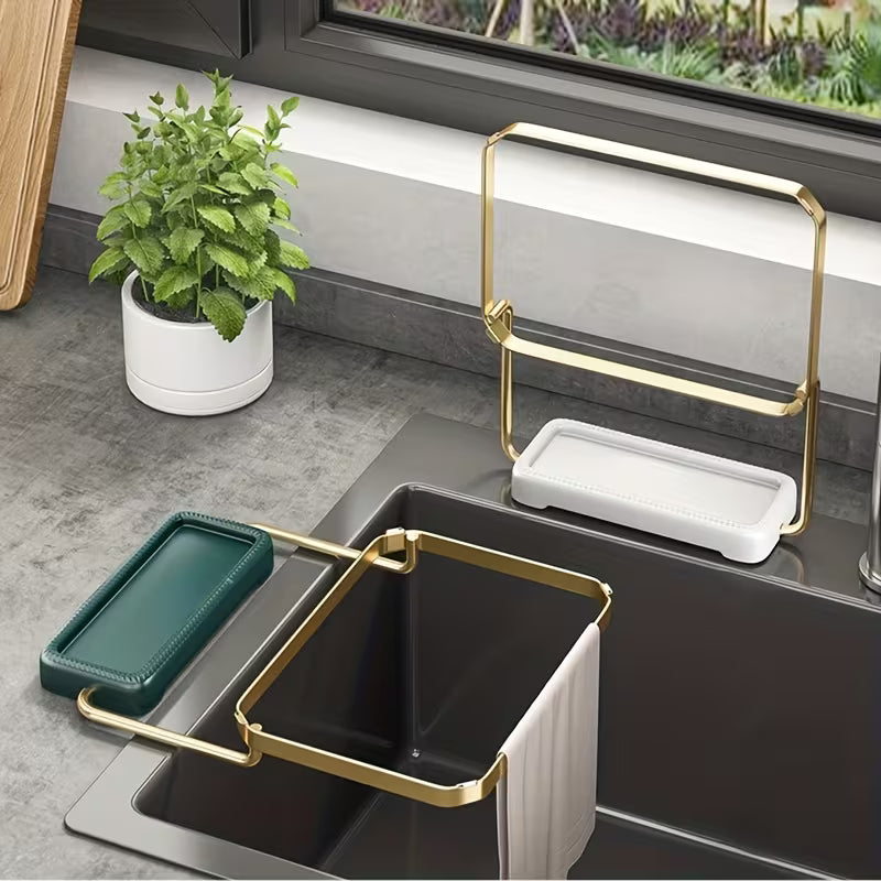 DrainCatch™ Collapsible Sink Strainer Rack