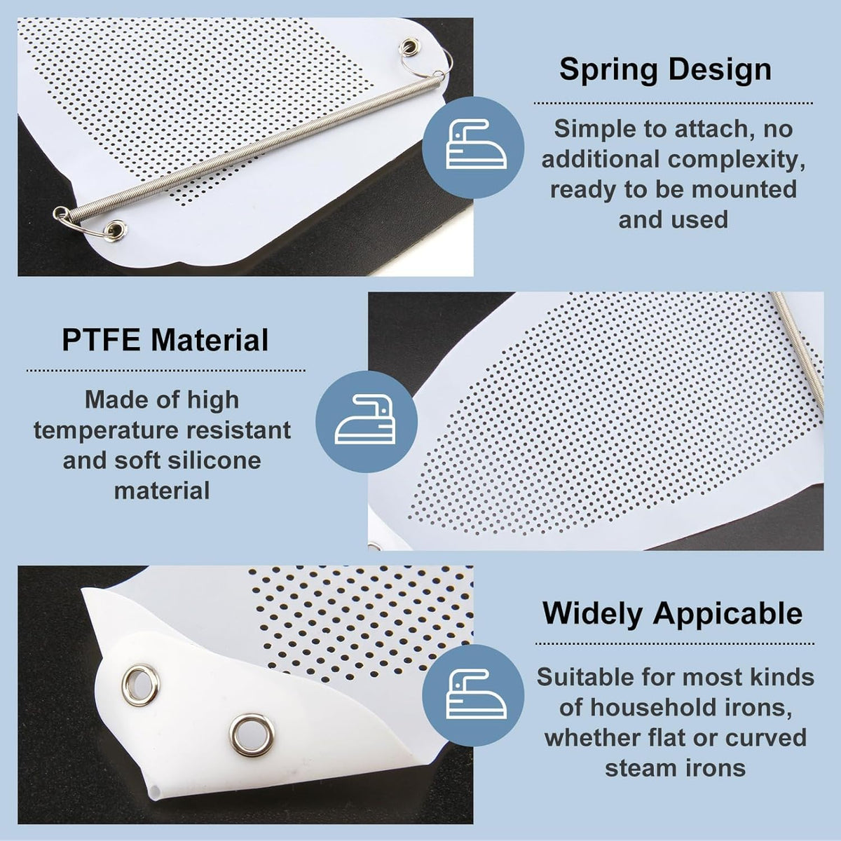 Steam Iron Teflon Cover