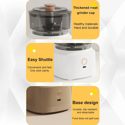 USB Rechargeable Mini Electric Chopper