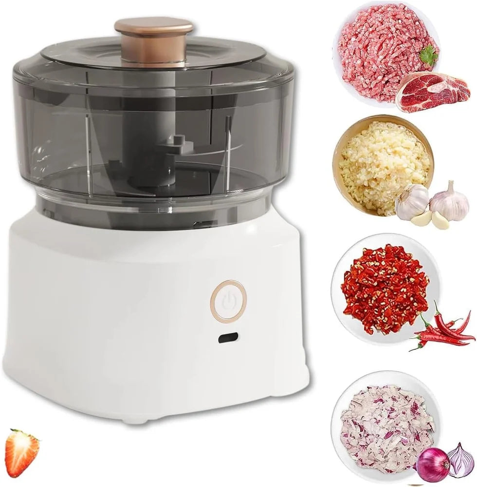 USB Rechargeable Mini Electric Chopper