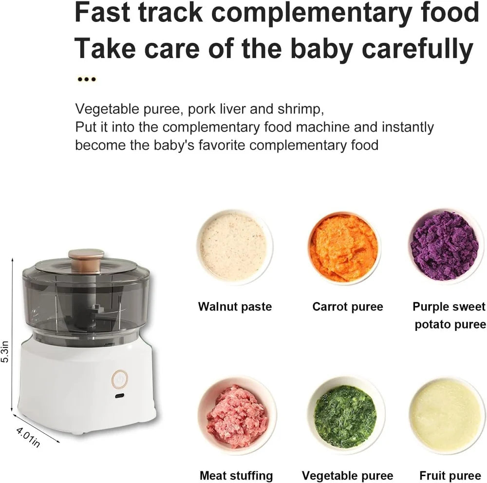 USB Rechargeable Mini Electric Chopper